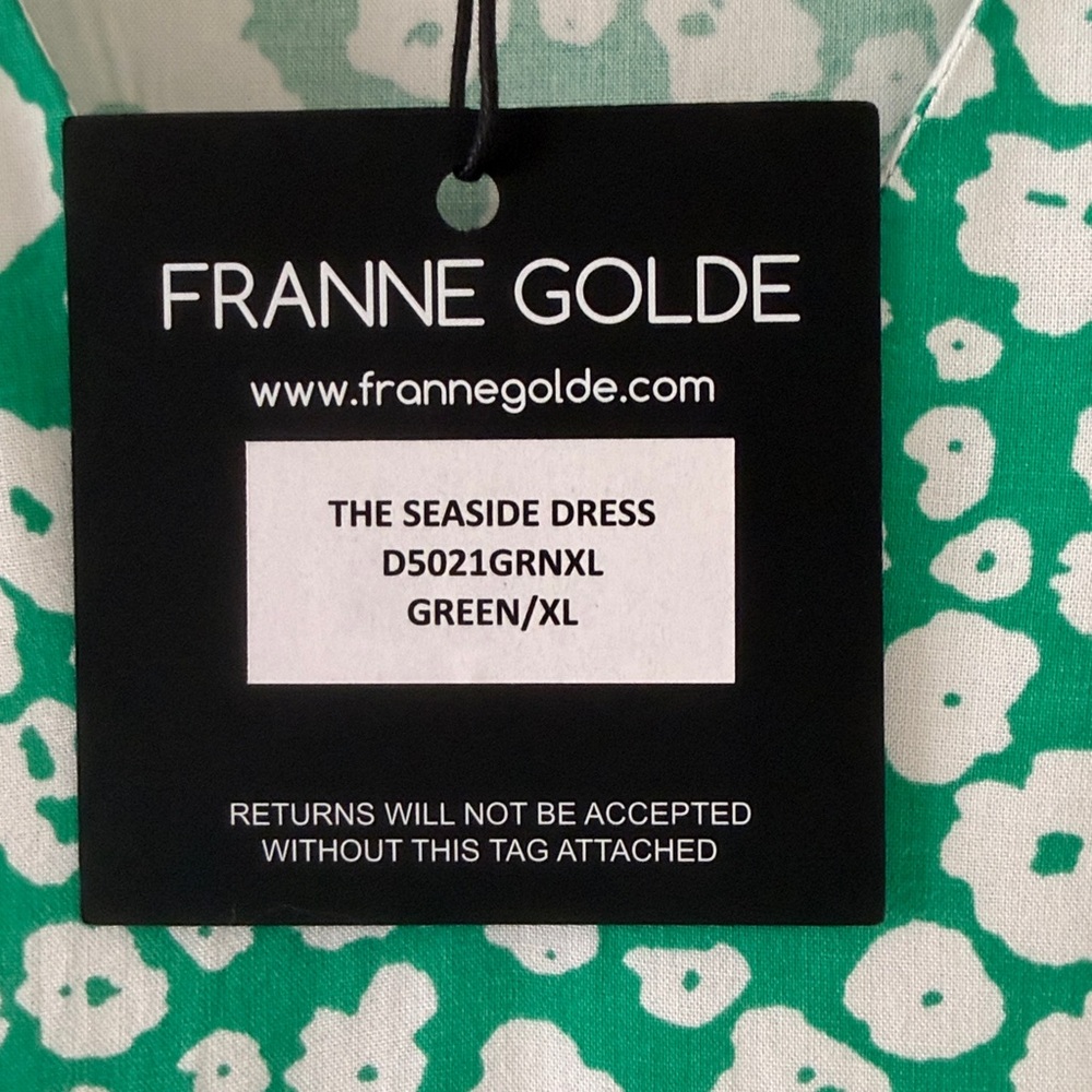 NWT Franne Golde Seaside Maxi Dress - Picture 3 of 7